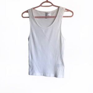 3 FOR $20 DIVIDED H&M Women’s Neutral Casual Ribbed Tank Top